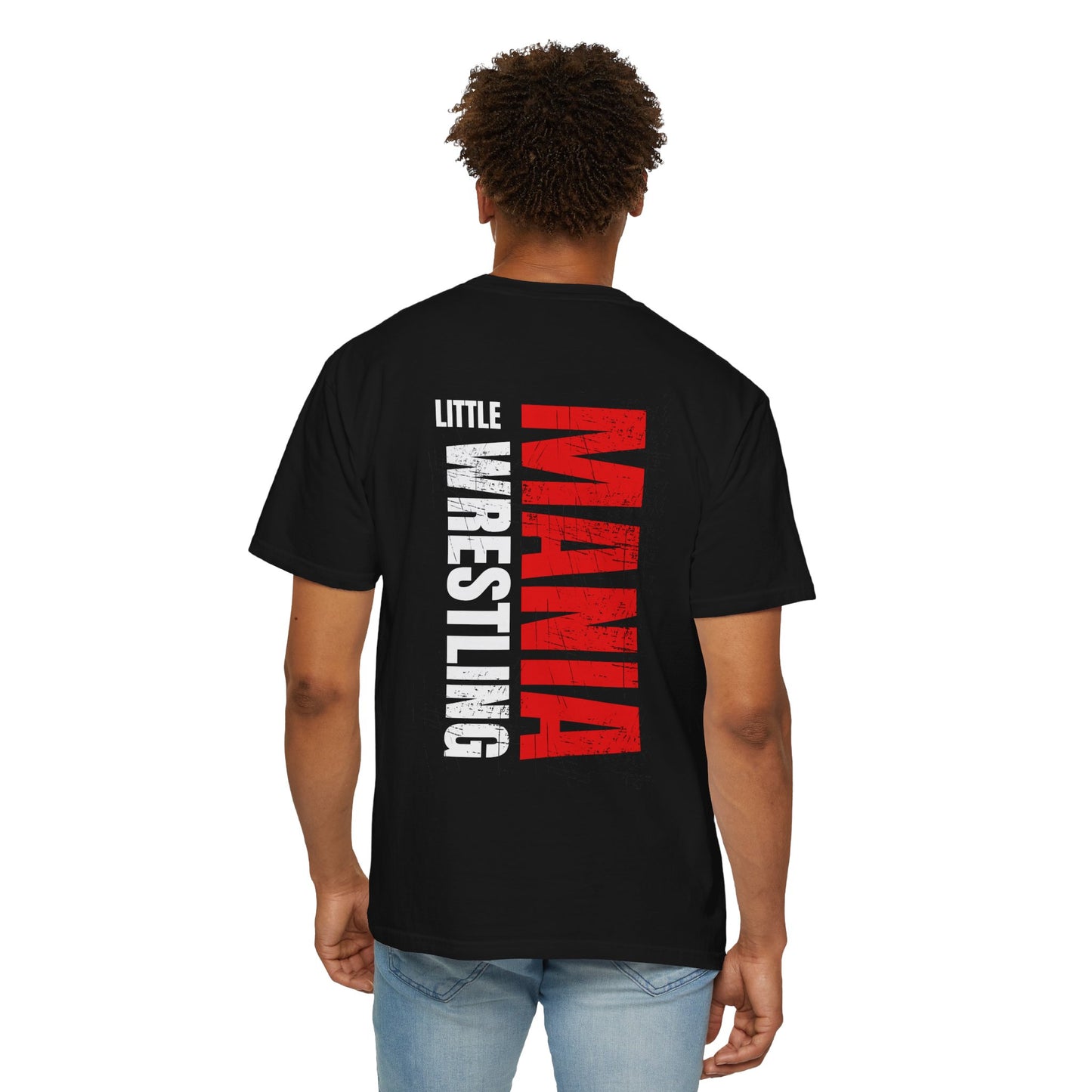 I Heart Midgets Black Tee – Official Little Mania Wrestling Merch